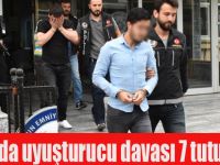 Bafra'da uyuşturucu davası 7 tutuklama
