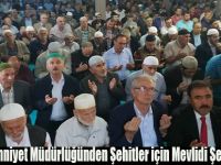 Bafra İlçe Emniyet Müdürlüğünden Şehitler için Mevlidi Şerif Okutuldu