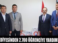 BAFRA BELEDİYESİNDEN 2.700 ÖĞRENCİYE YARDIM YAPILDI