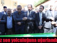 Küçük kız son yolculuğuna uğurlandı