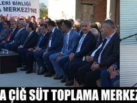 BAFRA’NIN DOĞANCA MAHALLESİN DE SÜT  TOPLAMA MERKEZİ AÇILDI