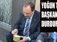 YOĞUN TEMPO BAŞKAN ŞAHİNİ DURDURMUYOR