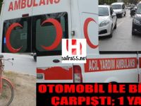 Otomobil İle Bisiklet Çarpıştı; 1 Yaralı