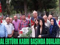 ŞEHİT ÜNAL ERTÜRK KABRİ BAŞINDA DUALARLA ANILDI
