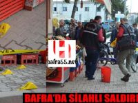 Bafra'da silahlı saldırı 2 yaralı