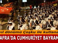 CUMHURİYET BAYRAMI BAFRA’DA YİNE COŞKU İLE KUTLANACAK