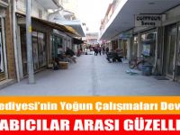 BAFRA ÇARŞI GÜZELLEŞİYOR