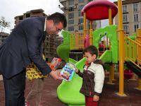 Atakum'da Parkta Çocuk Rekoru Kırıldı