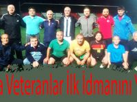 Bafra Veteranlar İlk İdmanını Yaptı