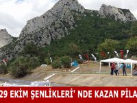 BAFRA'DA 29 EKİM ŞENLİKLERİ' NDE KAZAN PİLAVI İKRAMI
