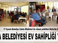 BAFRA BELEDİYESİ EV SAHİPLİĞİ YAPTI