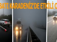 Batı Karadeniz'de Sis Etkili Oldu