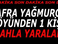 Bafra'nın Yağmurca Köyünde 1 kişi silahla yaralandı