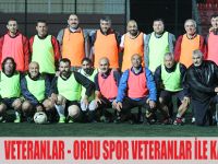 BAFRA SPOR  VETERANLAR - ORDU SPOR VETERANLAR İLE KARŞILAŞIYOR