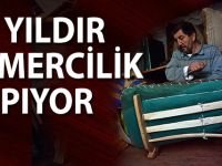 40 yıldır semercilik yapıyor