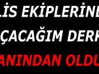 Polisten Kaçarken Canından Oldu