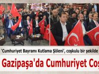 Bafra Gazipaşa'da Cumhuriyet Coşkusu