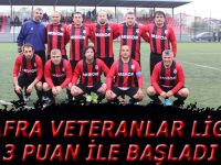 BAFRA VETERANLAR LİGE 3 PUAN İLE BAŞLADI