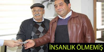 Bulduğu parayı teslim etti