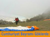 29 Ekim'i Havada Kutladılar