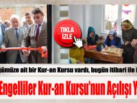 Bafra’da İşitme Engeliler Kur-an Kursu Açıldı