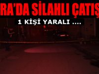 Bafra'da Silahlı Çatışma: 1 Yaralı