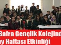 Özel Bafra Gençlik Kolejinde 'Kızılay Haftası Etkinliği