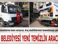 BAFRA BELEDİYESİ YENİ TEMİZLİK ARACI ALDI