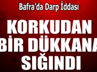 Korkudan Bir Dükkana Sığındı