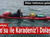 Kano ile Karadeniz'i Dolaşan Ukraynalı Bafra'da