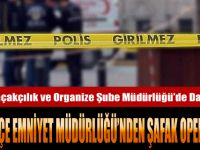 Bafra'da ''Kaçakçılık Operasyonu!''  Şafak Vakti Girdiler