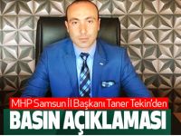 Taner Tekin Basın Açıklaması
