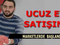 UCUZ ET SATIŞI BAŞLADI