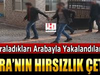 Kiraladıkları Araba İle Yakalandılar
