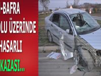 Alaçam-Bafra Kara-Yolunda Trafik Kazası