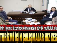 BAFRA TURİZMİ İÇİN ÇALIŞMALAR HIZ KESMİYOR