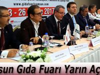 Samsun Gıda Fuarı Yarın Açılıyor