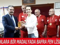 ŞAMPİYONLARA BİR MADALYADA BAFRA FEN LİSESİ’NDEN