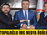 OSMAN TOPALOĞLU İMG MEDYA ÖDÜLÜNÜ ALDI