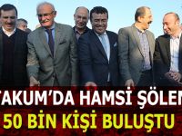 50 bin kişi Atakum’da buluştu