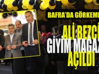 Ali Bezci’ye Görkemli Açılış