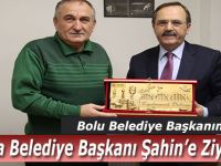 Bolu Belediye Başkanından Başkan Şahin'e Ziyaret