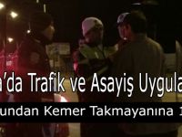 Bafra'da Trafik ve Asayiş Uygulaması