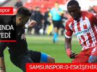 SAMSUNSPOR KENDİ SAHASINDA FARK YEDİ