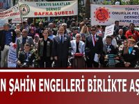 BAŞKAN ŞAHİN ENGELLERİ BİRLİKTE AŞARIZ