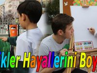 Çocuklar Hayallerini Boyadı