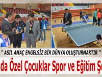 Bafra`da Özel Çocuklar Spor ve Eğitim Şenliği