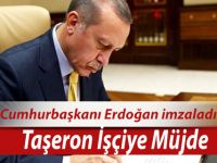 Taşeron İşçiye Müjdeyi Verdi