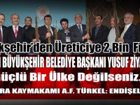 Büyükşehir Belediyesi'nden Çiftçilere 2 Bin Ceviz Fidanı