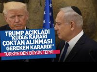 Donald Trump: Kudüs'ün başkent olması gecikmiş bir karar